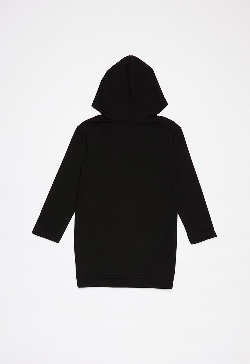 GUESS - Long sleeve longer length active fashion top - jet black