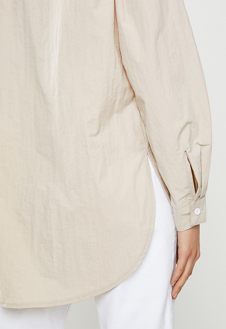Missguided - Nylon shirt - beige 