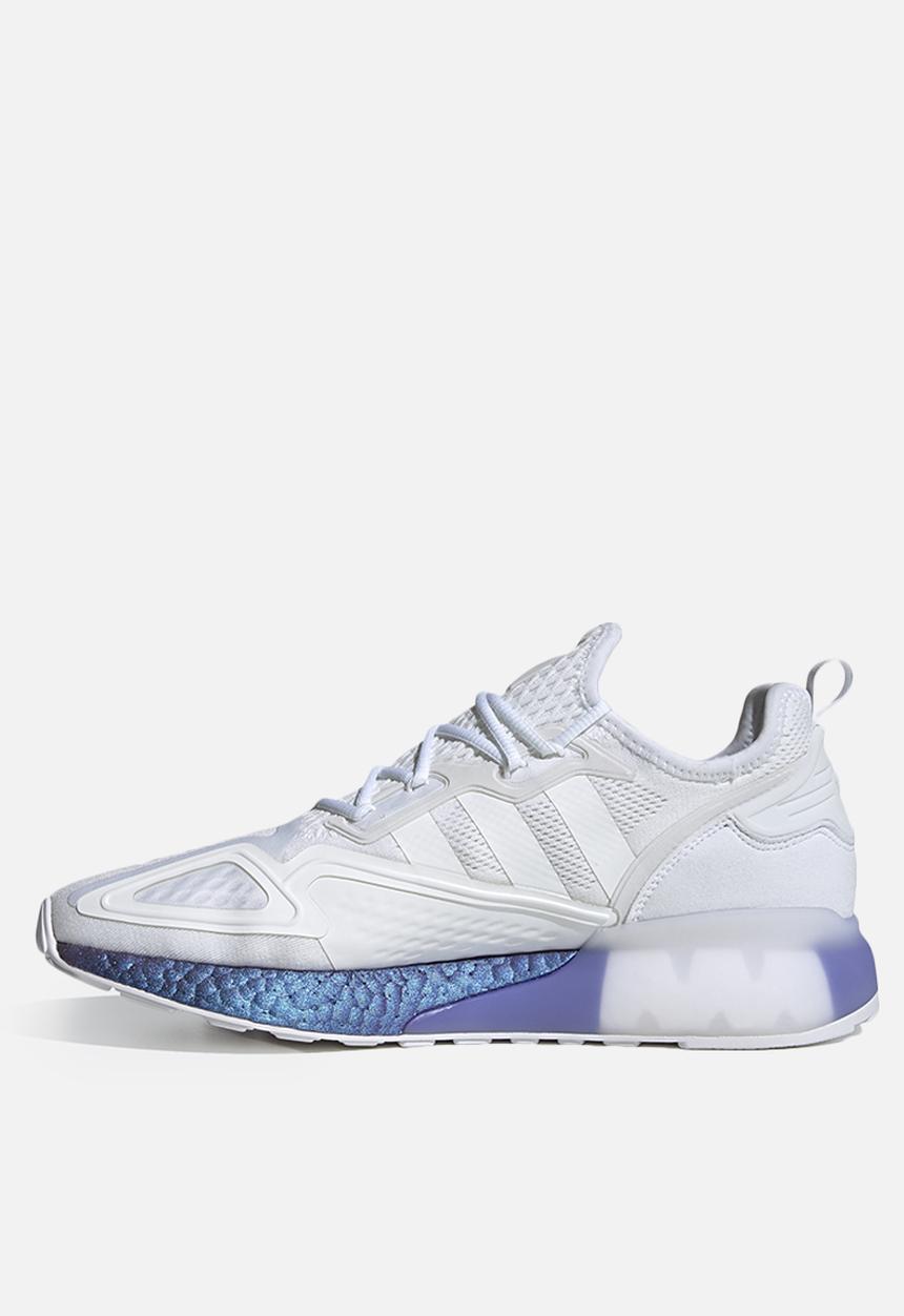 adidas Originals - ZX Fuse BOOST - white / boost blue / violet met