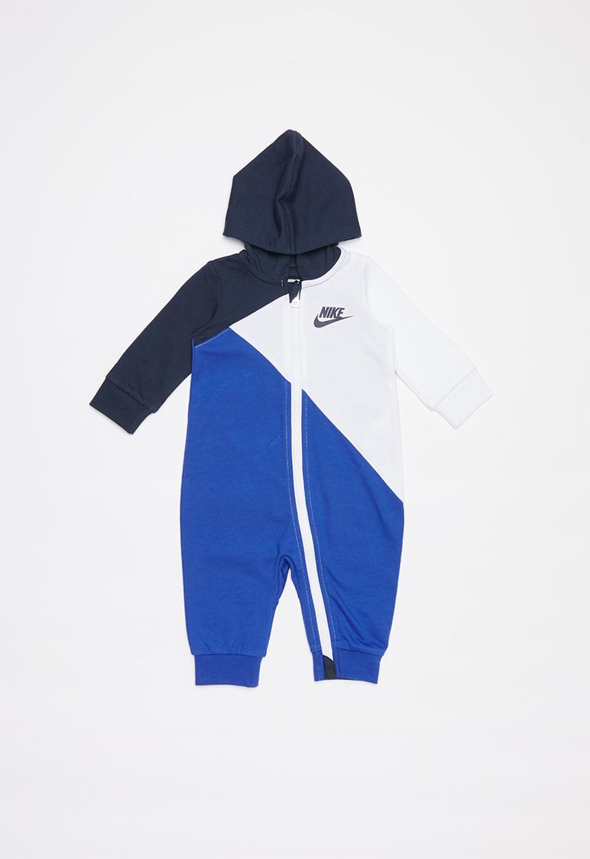 Nike - Nike boys amplify hooded coverall - midnight navy