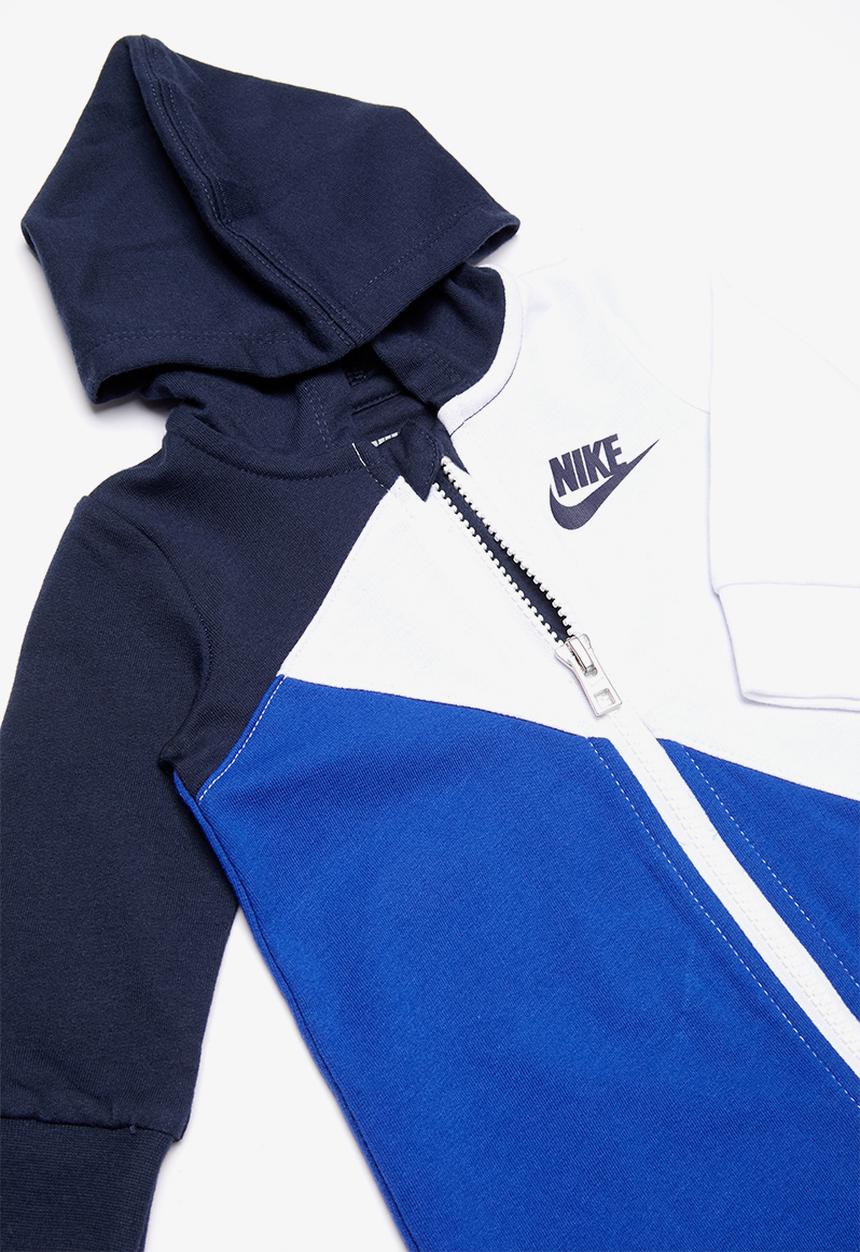 Nike - Nike boys amplify hooded coverall - midnight navy