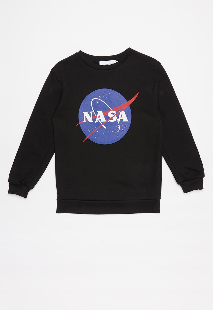 Superbalist - NASA sweat top - black
