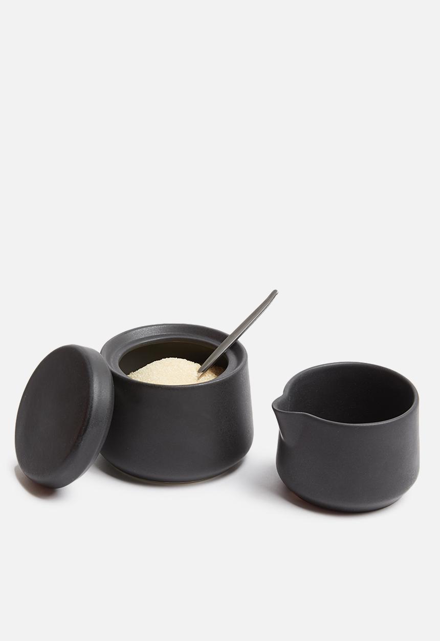 Urchin Art - Coal creamer set - grey 
