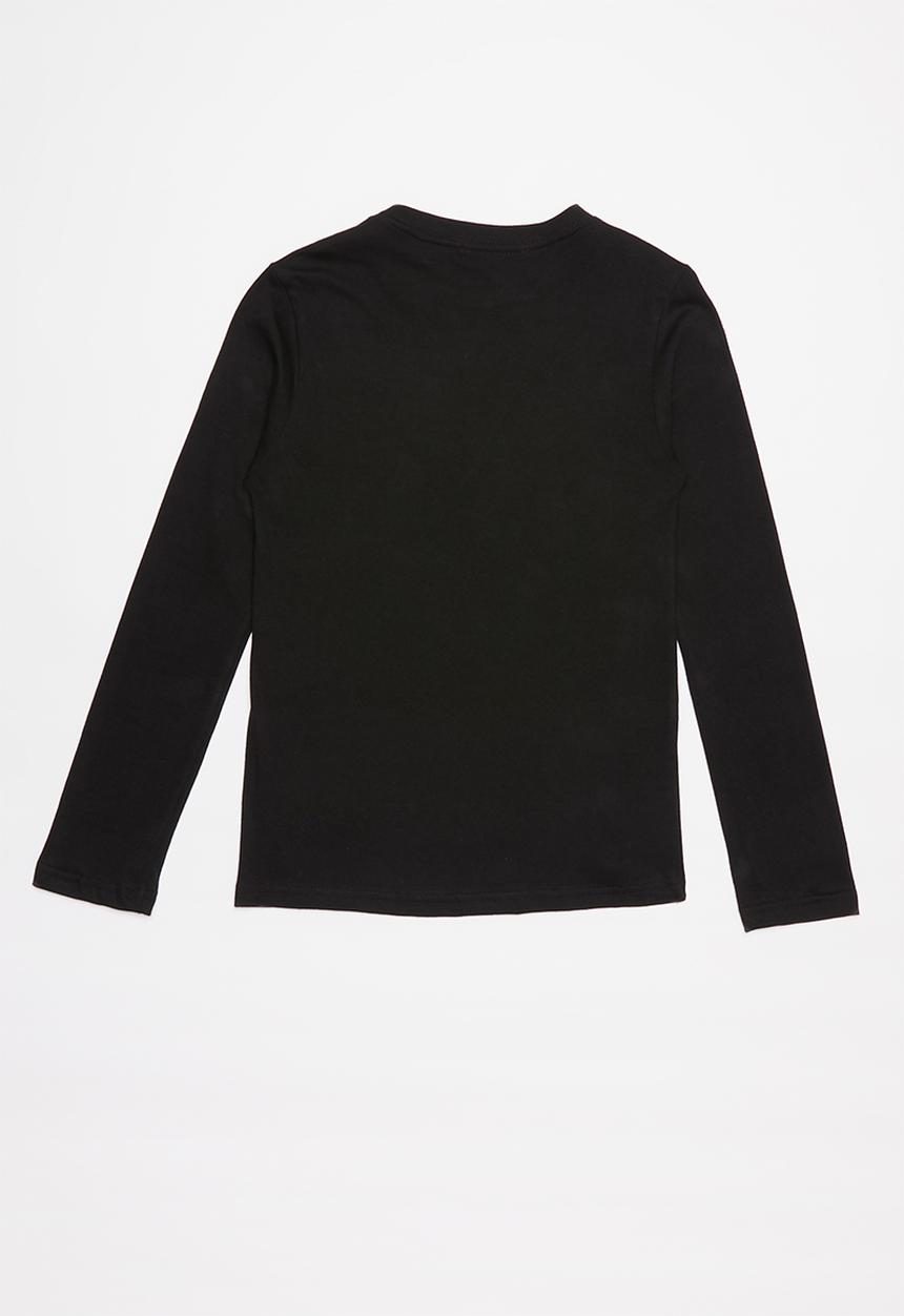 Superbalist - NASA logo long sleeve tee - black
