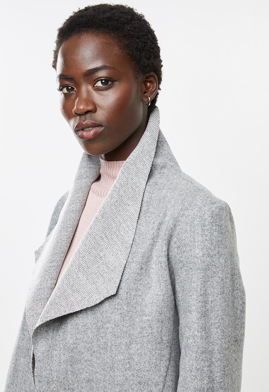 edit - Duster coat - grey