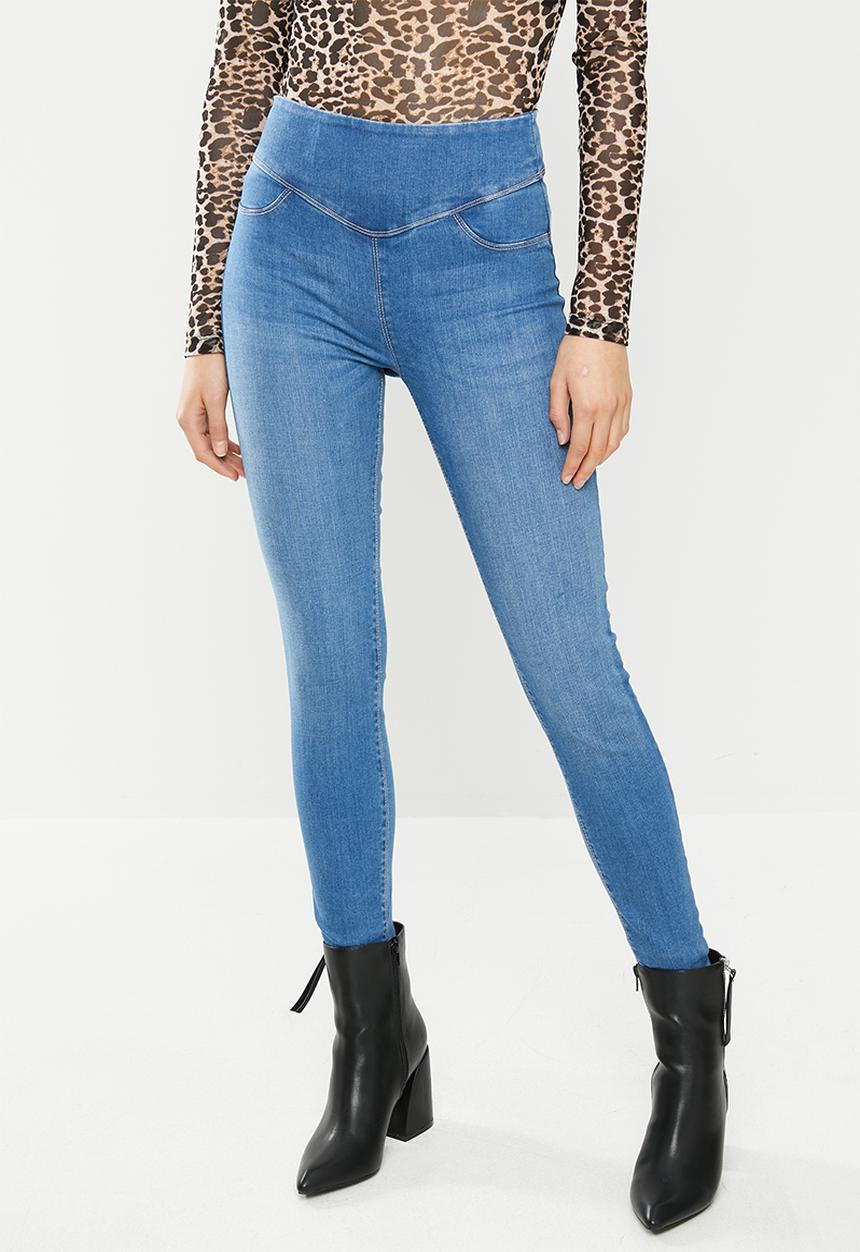 SISSY BOY - Peaches jegging with rips - blue