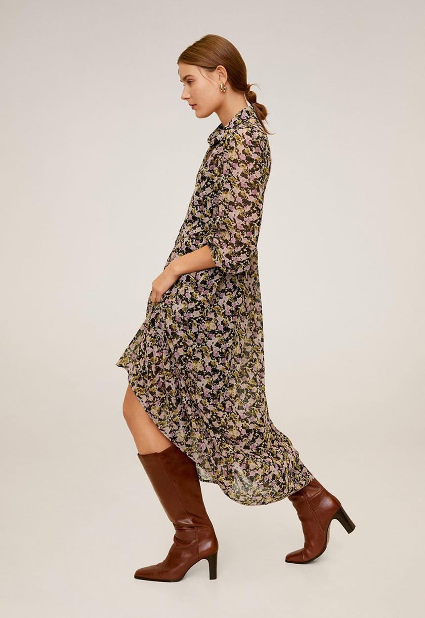 MANGO - Dress shan - multi 