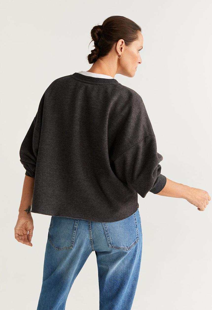 MANGO - May6 sweater - grey