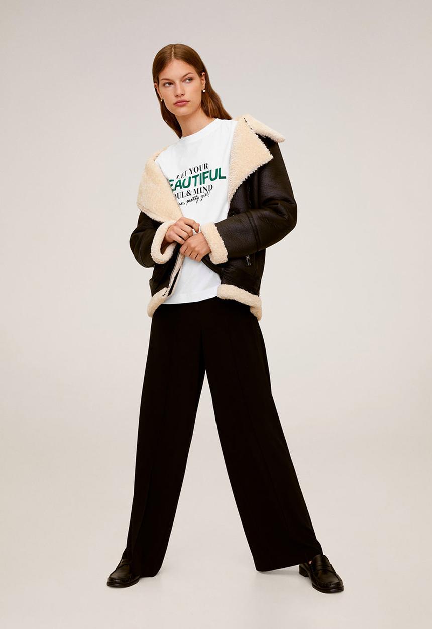 MANGO - T-shirt beauty - white