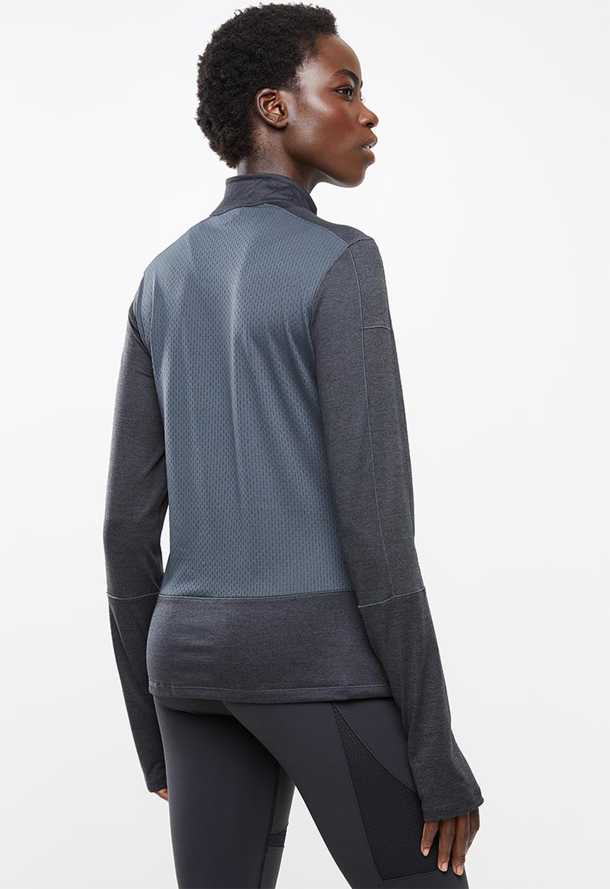 Reebok - Reebok 1/4 zip - grey