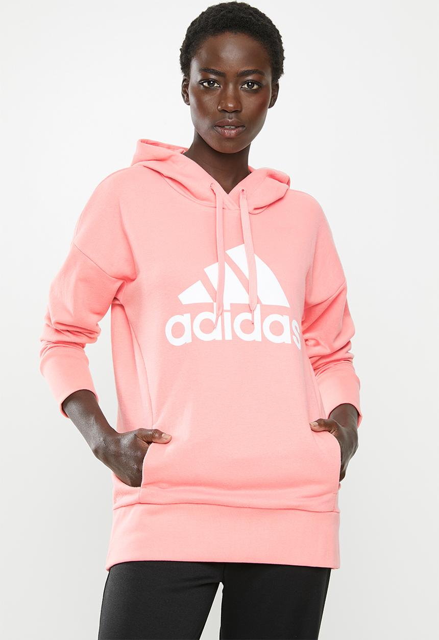 adidas Performance - Bos long hoodie - pink