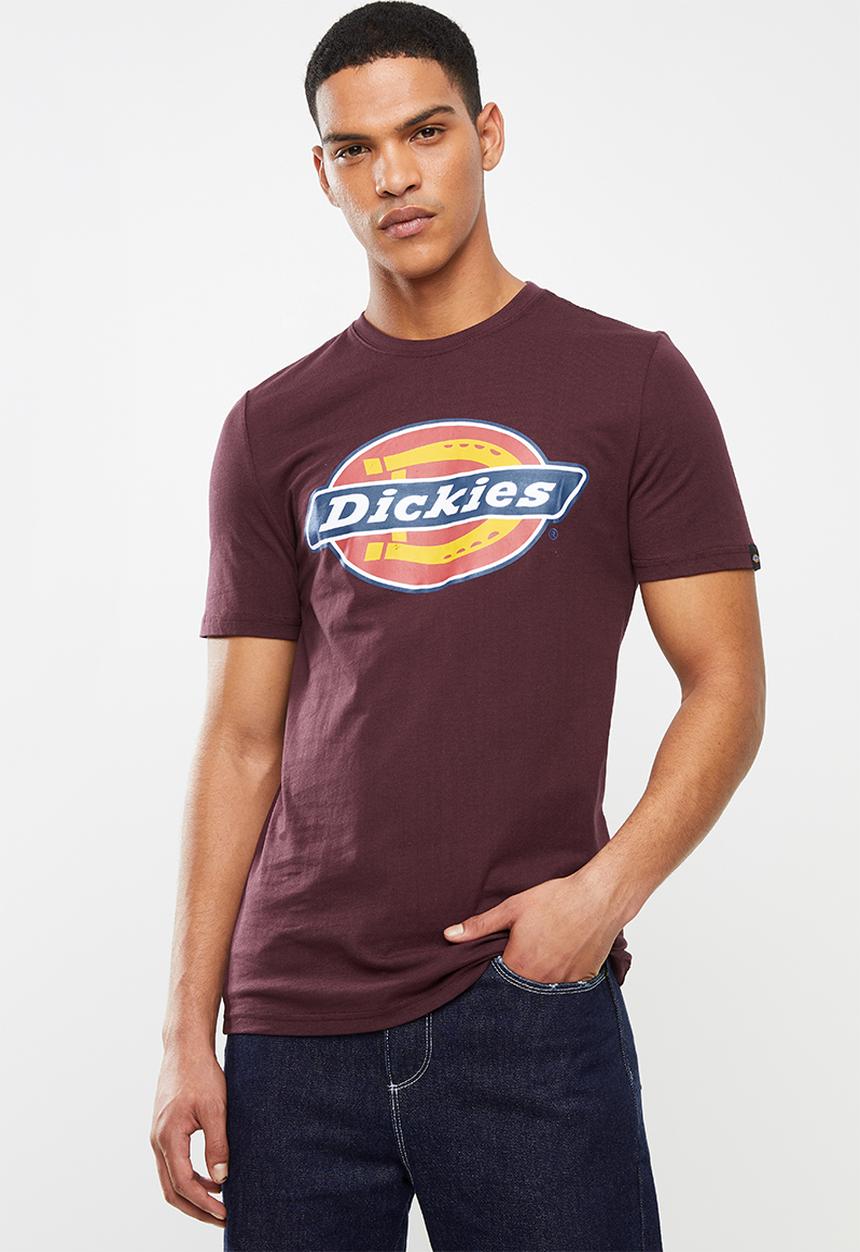 Dickies - Dickies horseshoe T-shirt - maroon