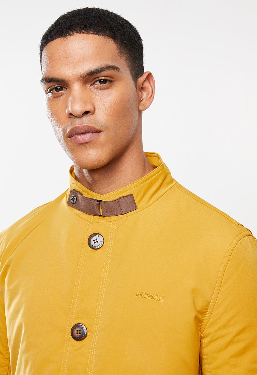 Pringle of Scotland - Ridge jacket - mustard