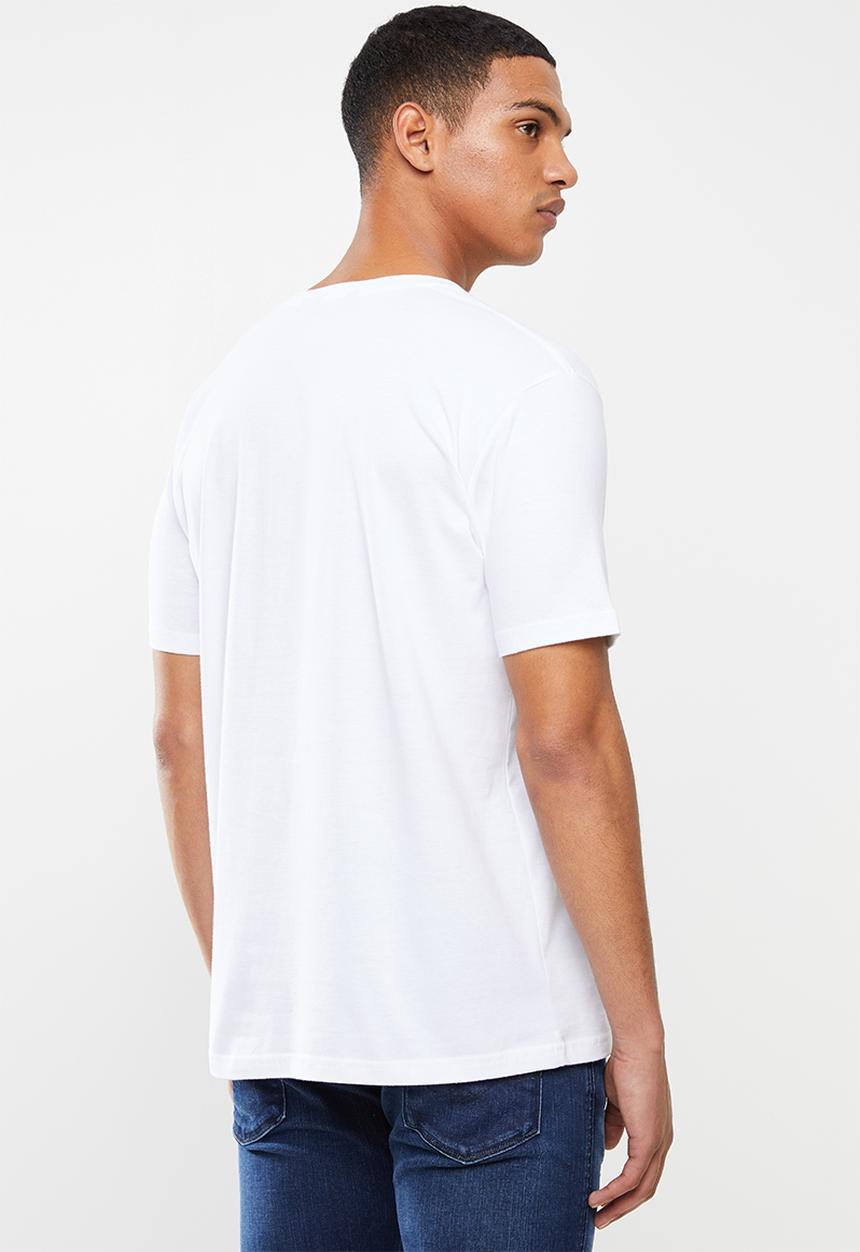 Ben Sherman - ESSENTIAL TEE V-NECK - WHITE