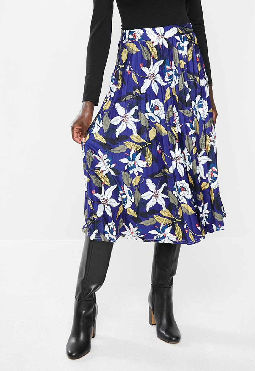 edit - Pleated skirt - multi 