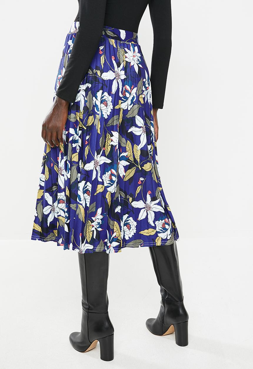 edit - Pleated skirt - multi 