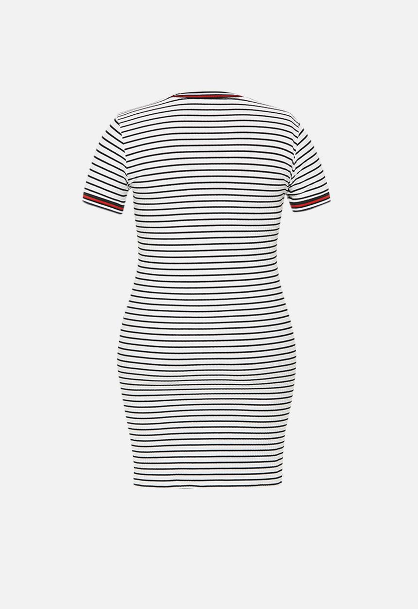 Carmakoma - Lou short sleeve bodycon dress - multi 