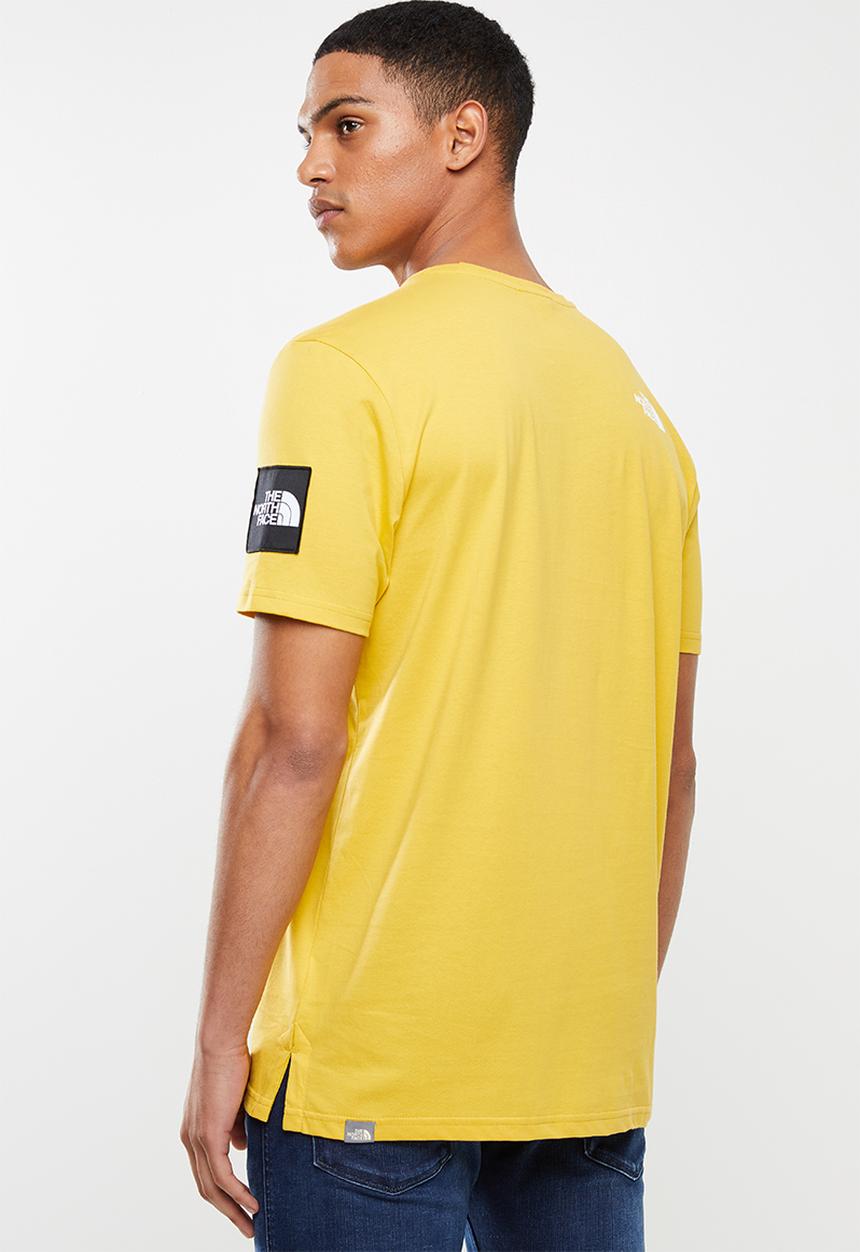 The North Face - Short sleeve fine apline tee - bamboo yellow