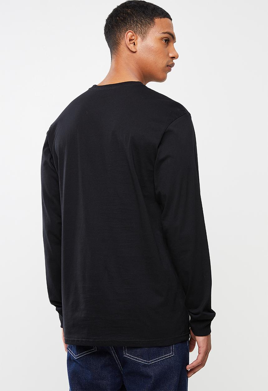Vans - Left chest hit long sleeve tee - black