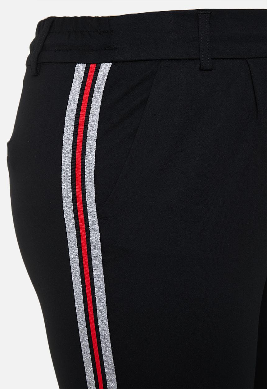 Carmakoma - Goldtrash panel pants - black