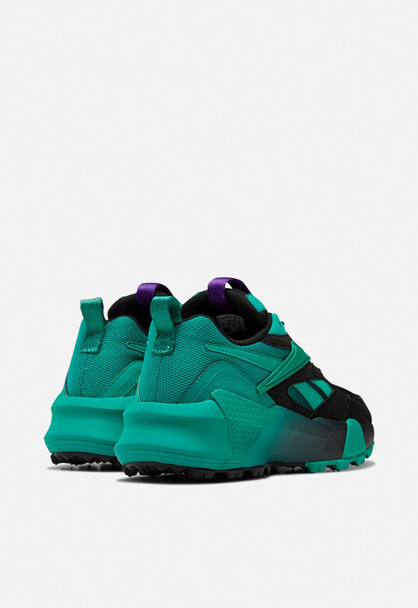 Reebok Classic - Aztrek Double nu trail - black / emerald / regal purple