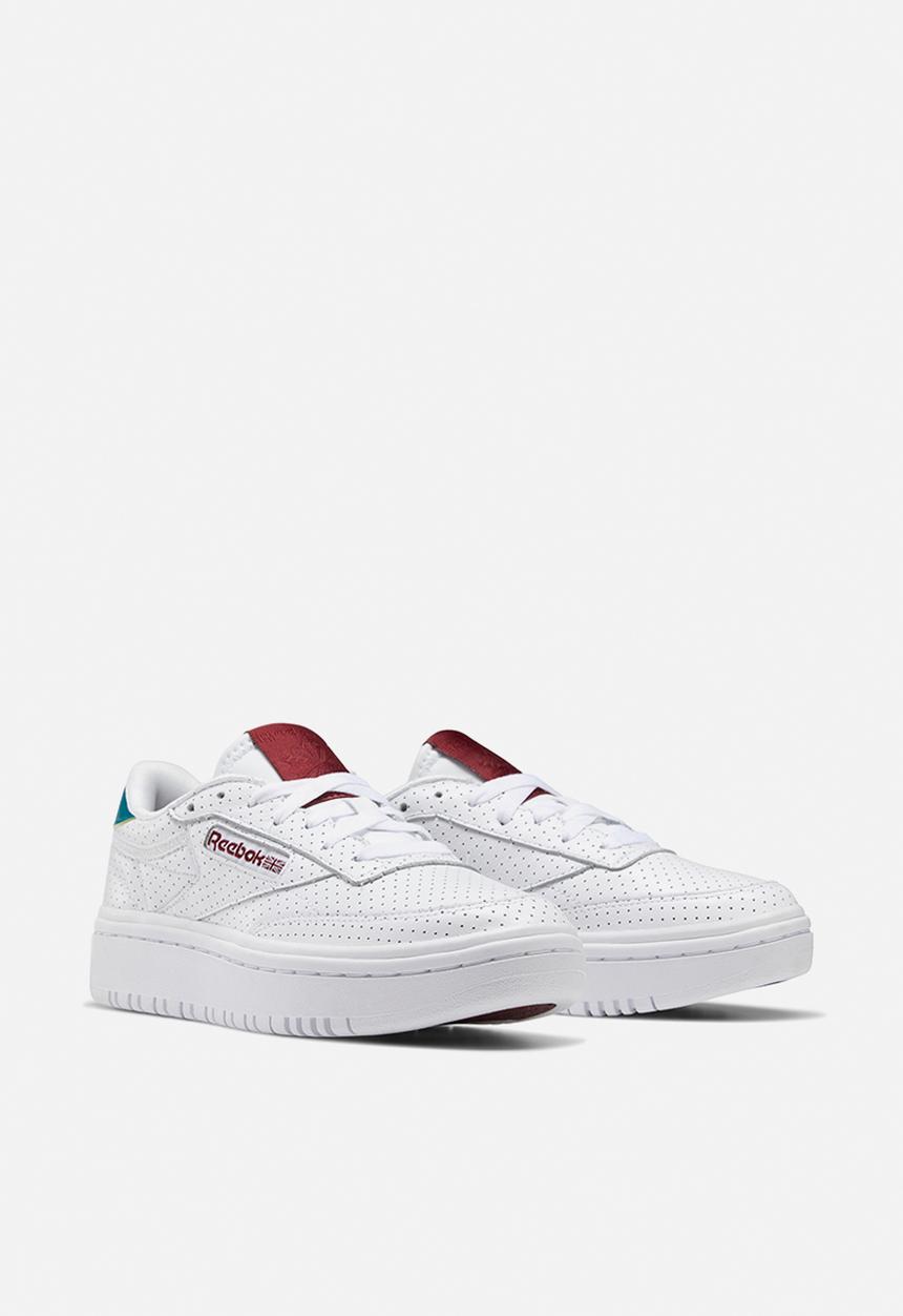 Reebok Classic - Club C Double - white / merlot