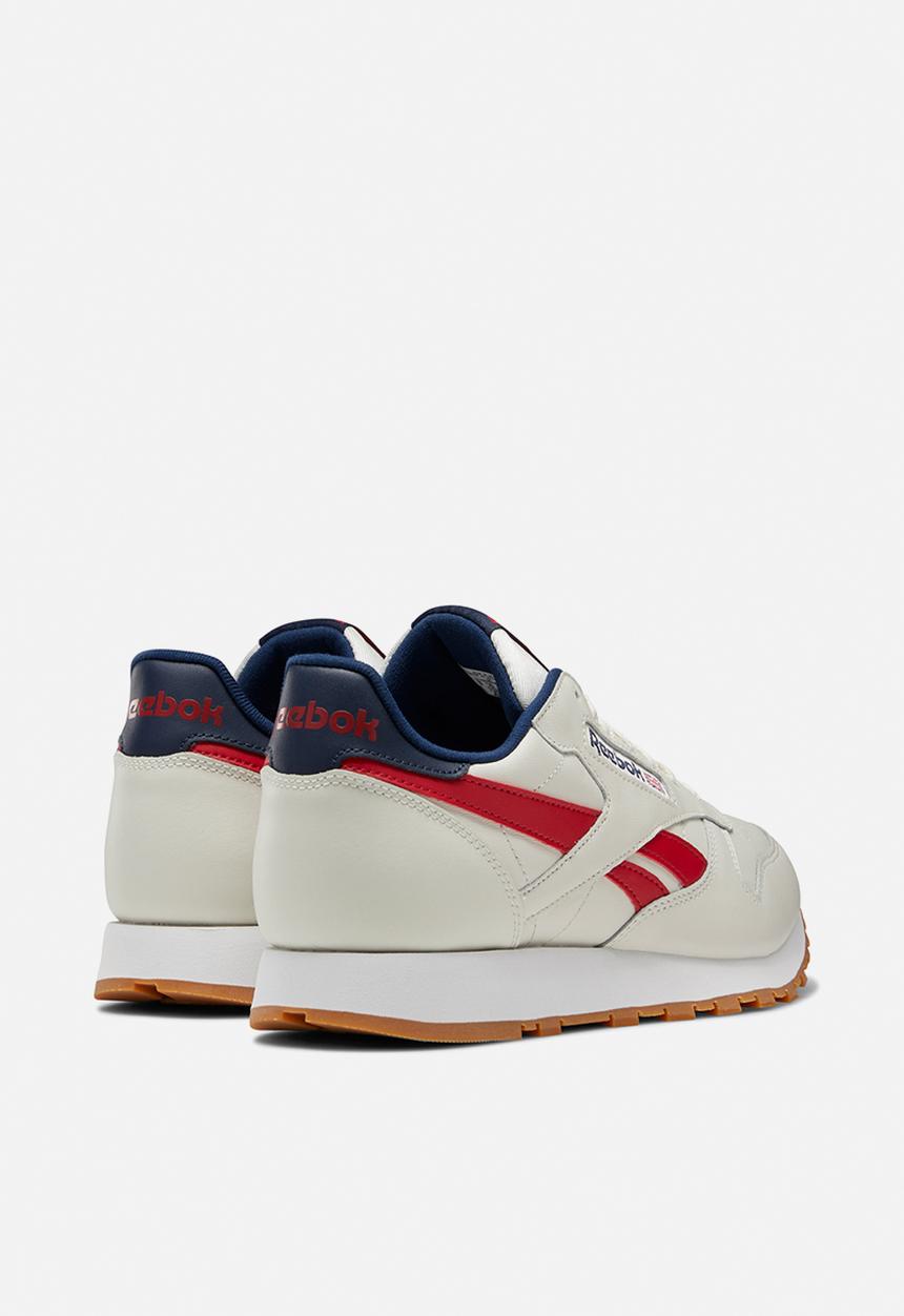 Reebok - Cl leather mu - chalk/navy/red