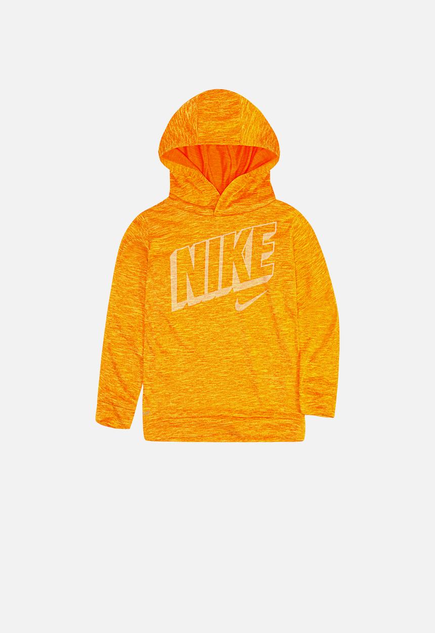 Nike - Nkb df Nike breathe long sleeve hoodie - cone heather