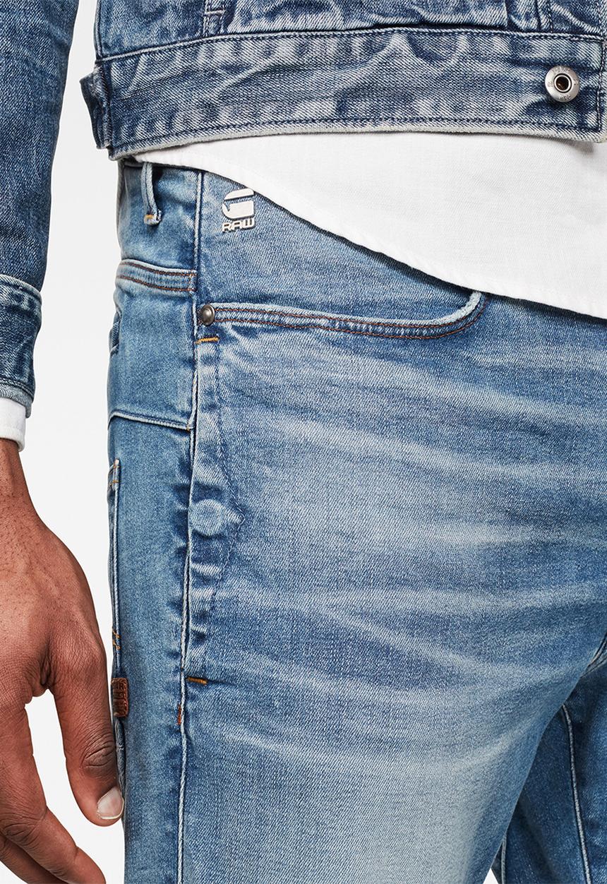 G-STAR - D-staq 3d slim fit superstretch jeans - blue