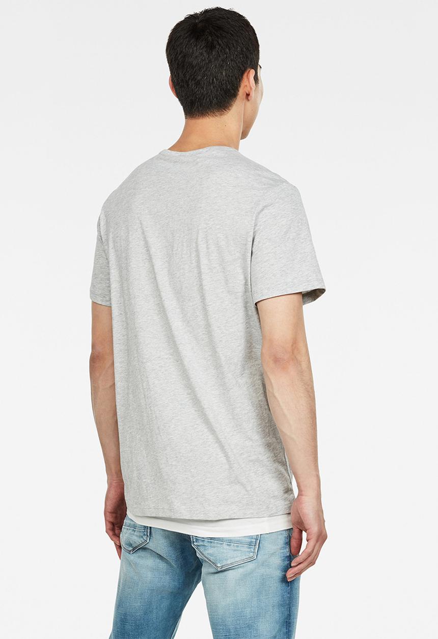 G-STAR - Boxed graphic short sleeve tee - grey
