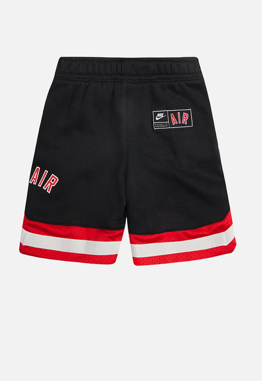 Nike - Nkb Nike air french terry short - black & university red