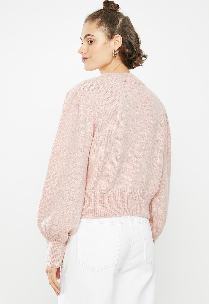 Cotton On - Waldorf cropped pullover - pink 