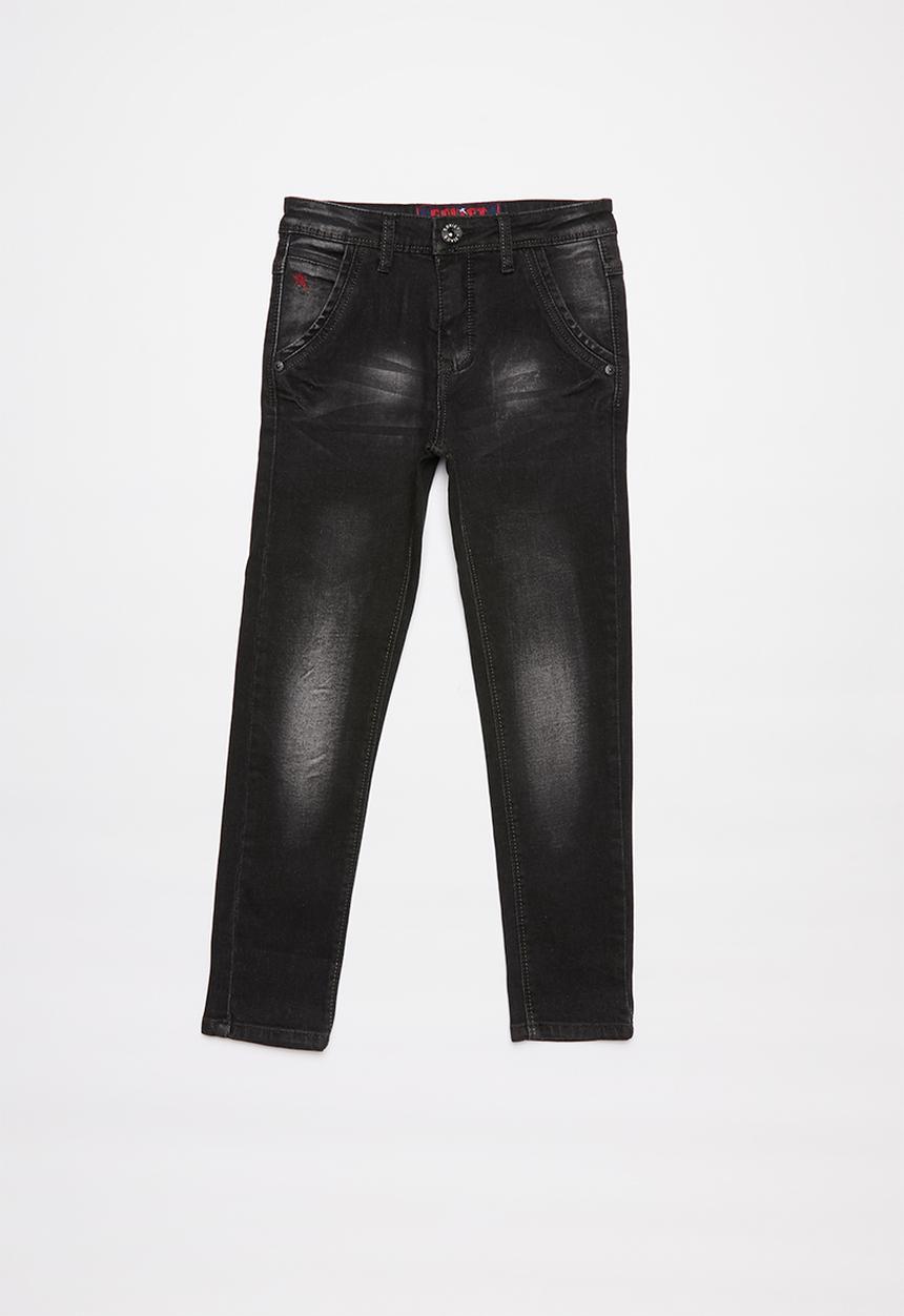 SOVIET - Wham skinny denim - black