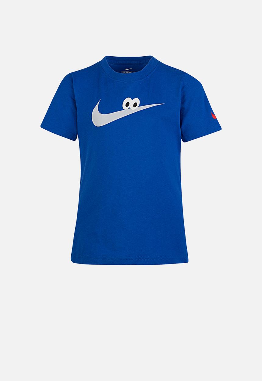Nike - Nkb googly eyes swoosh short sleeve tee - game royal