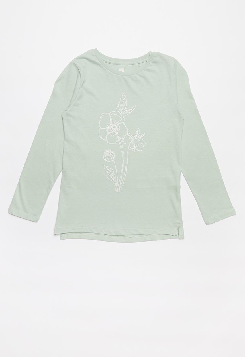 Cotton On - Penelope long sleeve multipack - green & pink