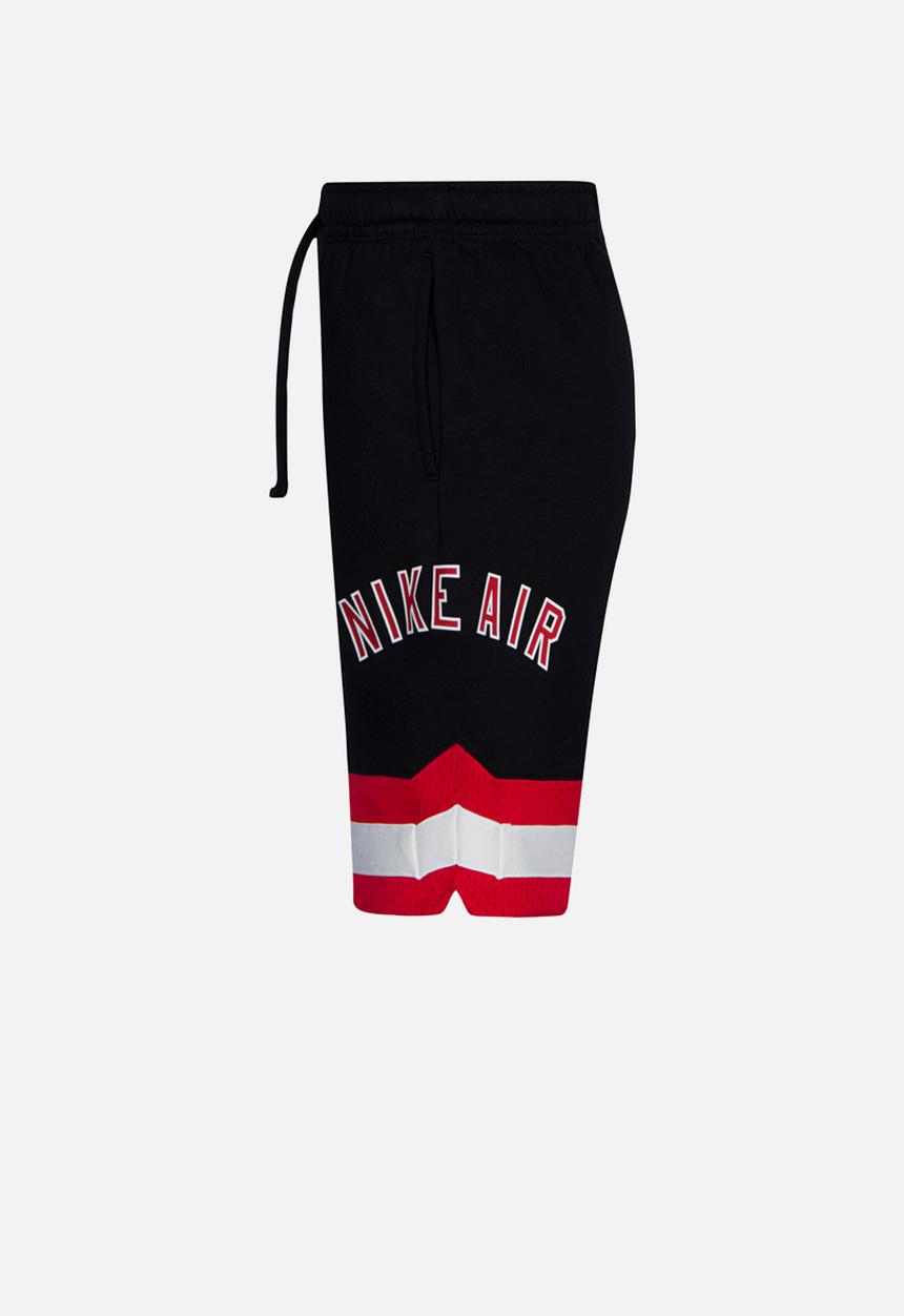 Nike - Nkb nike air french terry short - black & university red