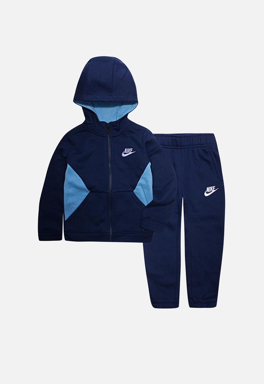 Nike - Nkb nsw core fz track suit set - blue void