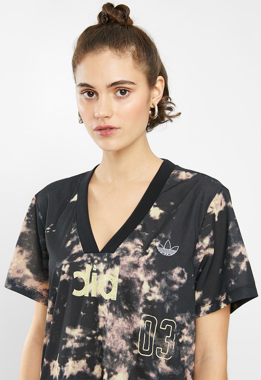 adidas Originals - Fakten aop dress - black & green