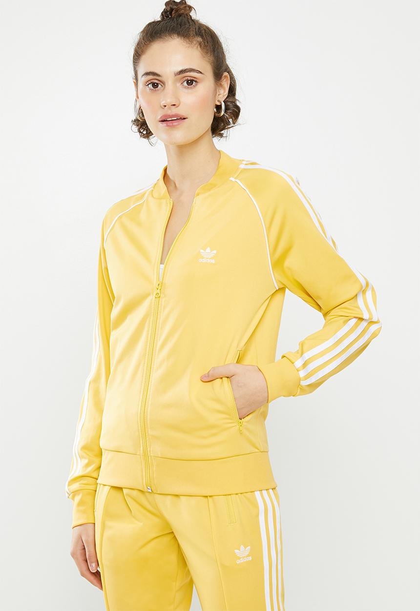 adidas Originals - Adicolour sst track top - yellow