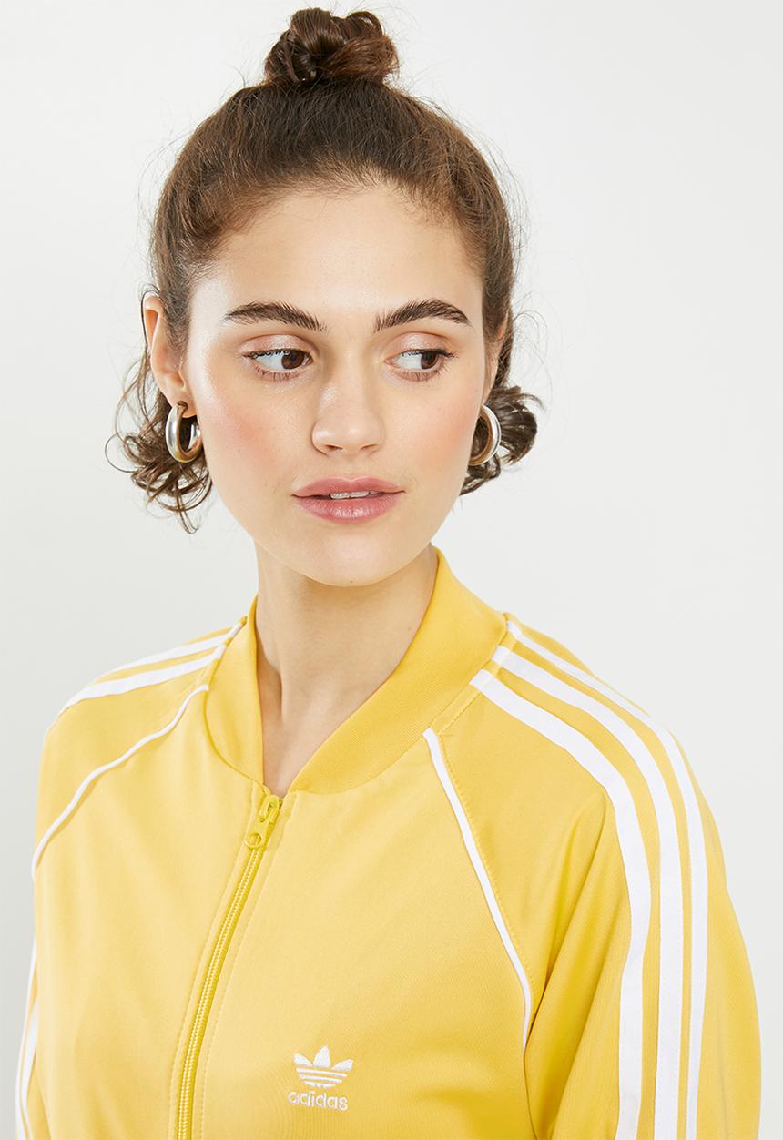 adidas Originals - Adicolour sst track top - yellow