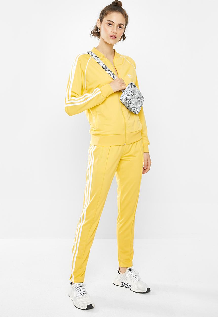 adidas Originals - Adicolour sst track top - yellow