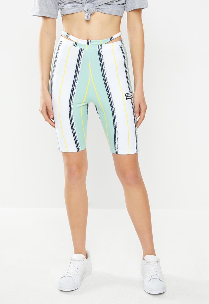adidas Originals - R.y.v. cycling tights - white & green