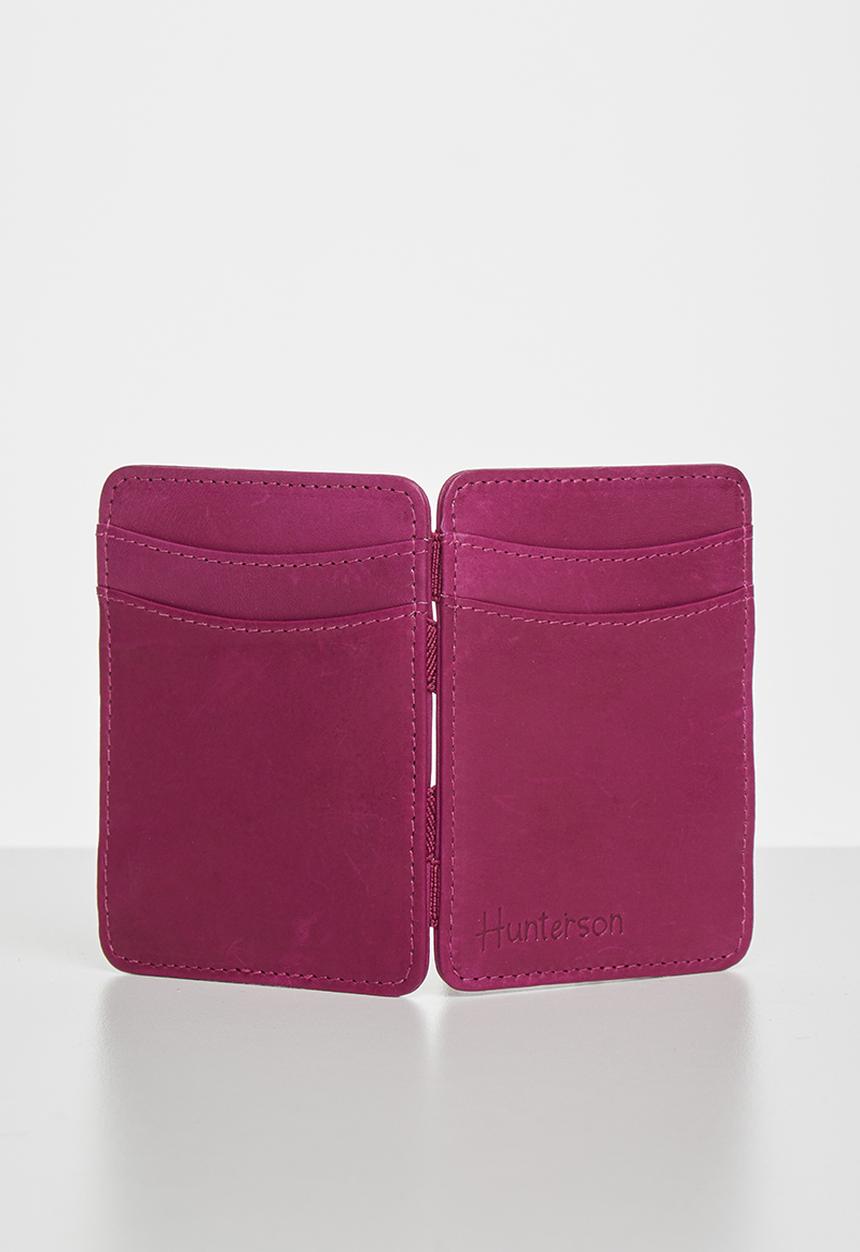 Hunterson - Magic wallet - raspberry