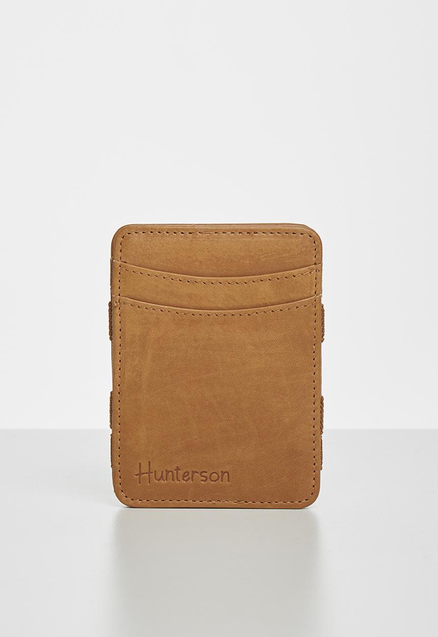 Hunterson - Magic wallet - cognac