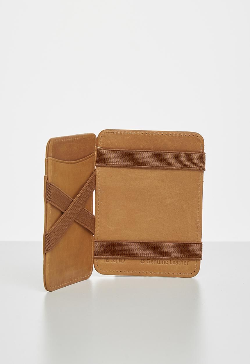 Hunterson - Magic wallet - cognac