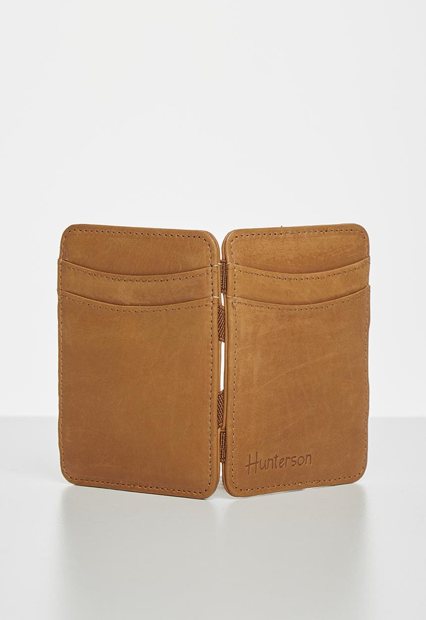 Hunterson - Magic wallet - cognac