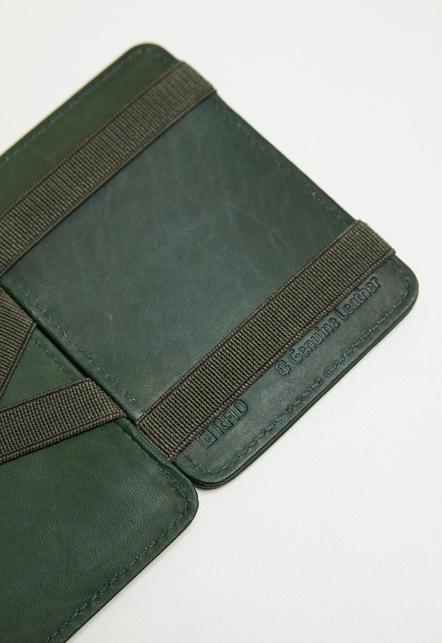 Hunterson - Magic wallet - green