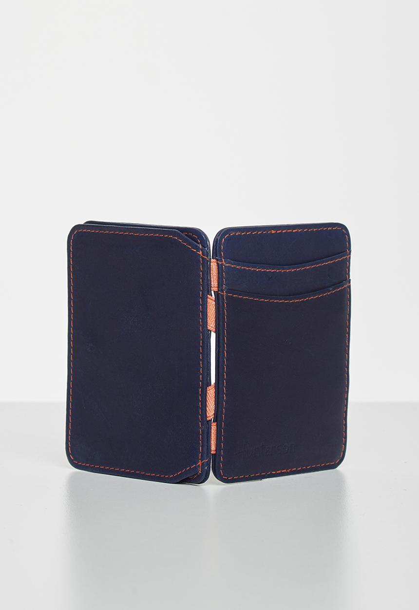Hunterson - Magic wallet - blue & orange