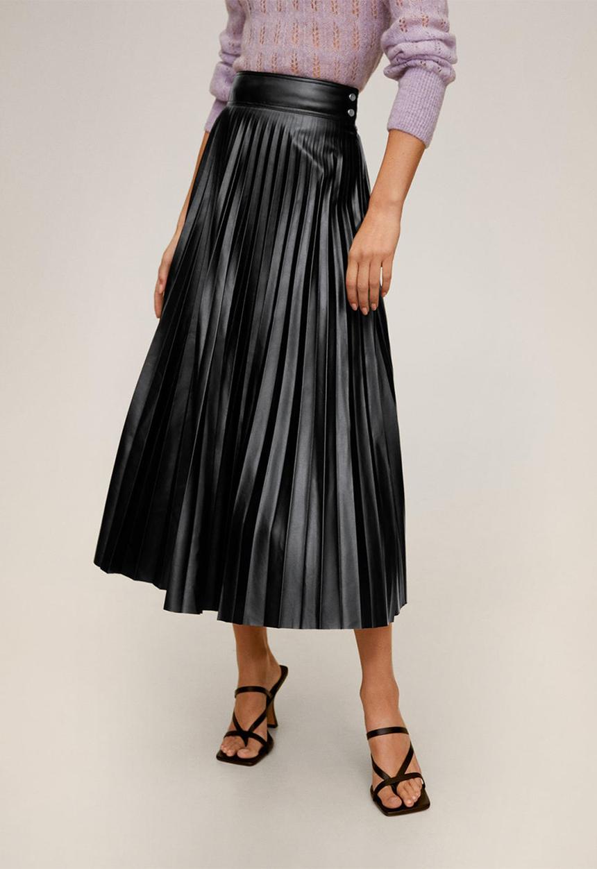 MANGO - Skirt Greta - black
