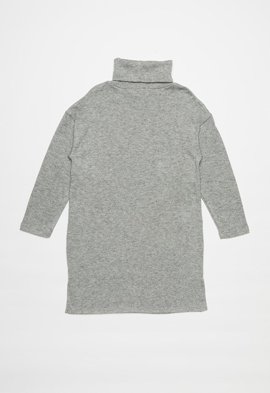 Superbalist - Cut n sew dress - grey melange